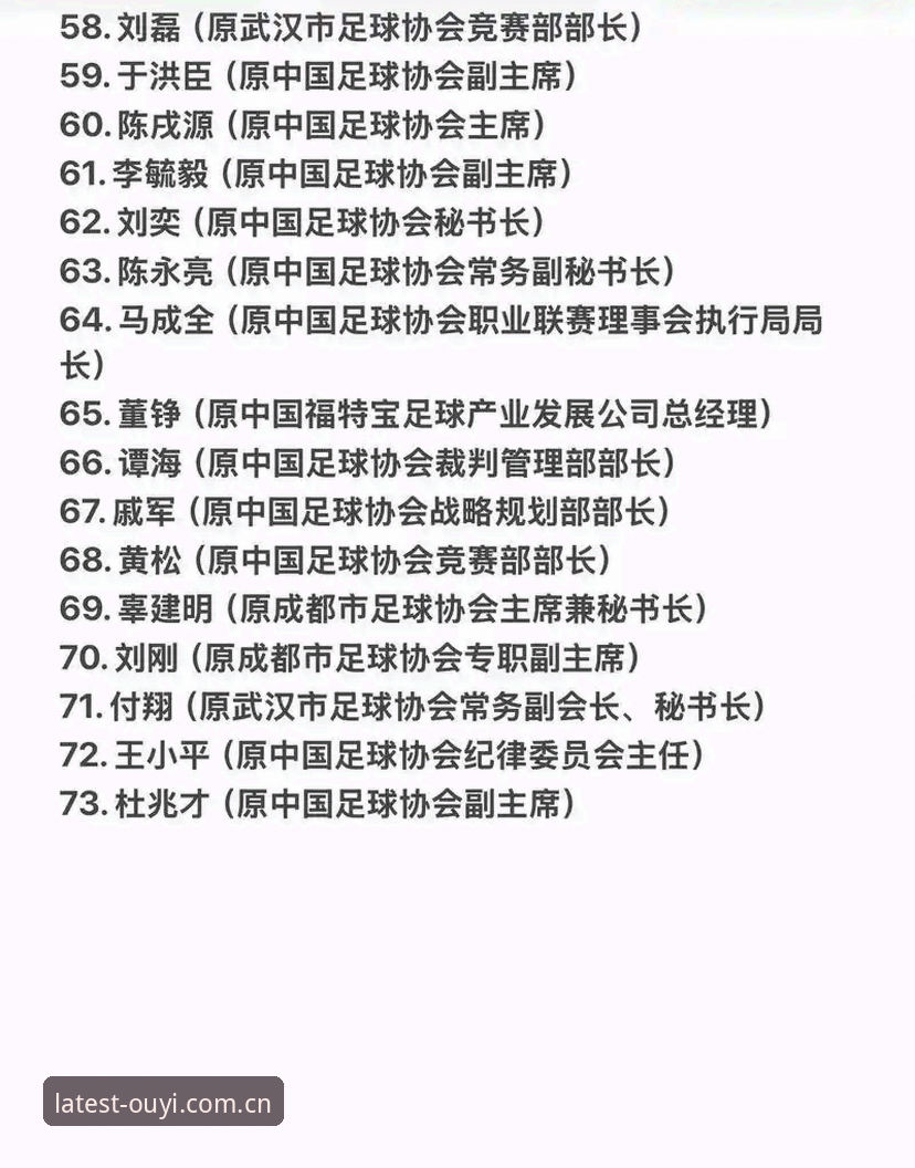 中国足协第三批禁足名单公布，17人终身禁赛背后有何深意？
